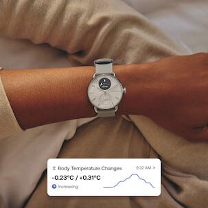 Withings ScanWatch 2 Pearl White smartklokke, 38 mm
