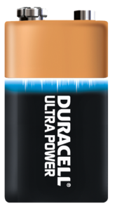 Alkaliskt batteri 9 V Duracell Ultra Power