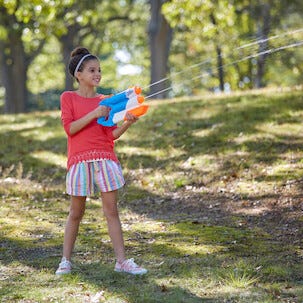 Nerf Super Soaker Twin Tide vannpistol, fra 6 år