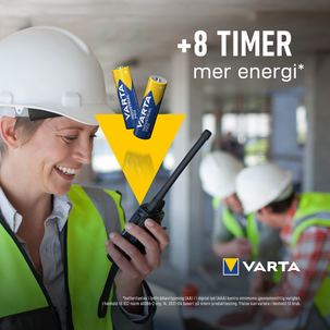 Varta Industrial Pro AA/LR6-batterier, 100-pakning