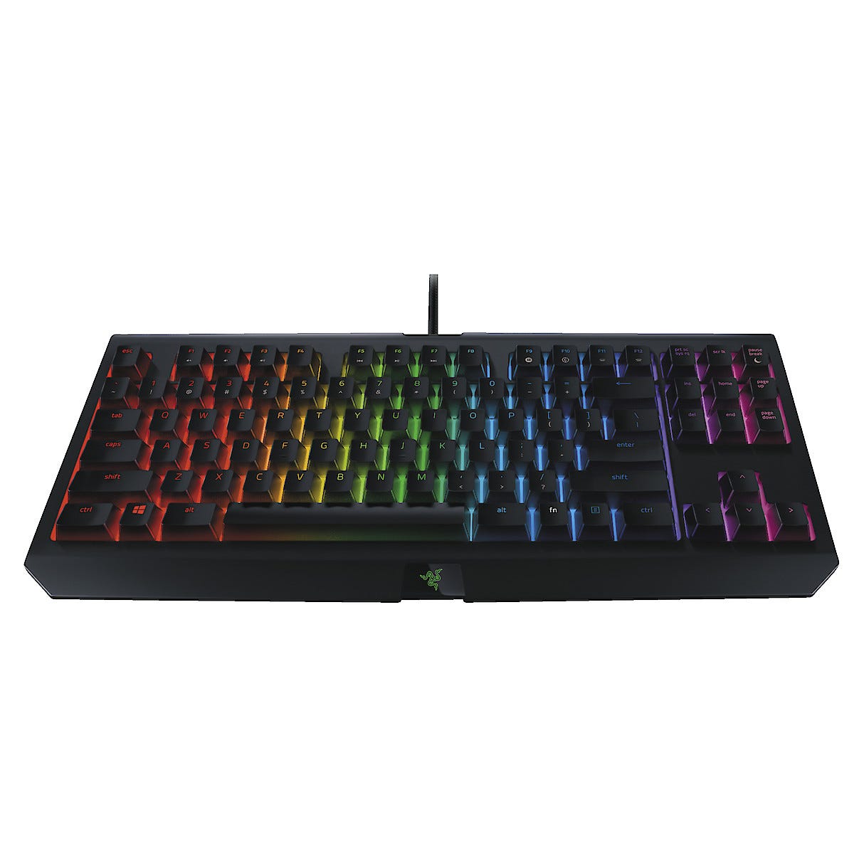 Razer BlackWidow Tournament Edition Chroma V2 green, gaming Razer BlackWidow Tournament Edition V2 Gaming tastatur