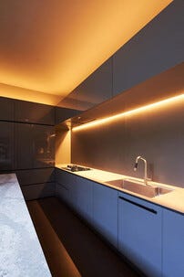 LED-lista ulos, sisälle, himmennettävä COB, vedenpitävä