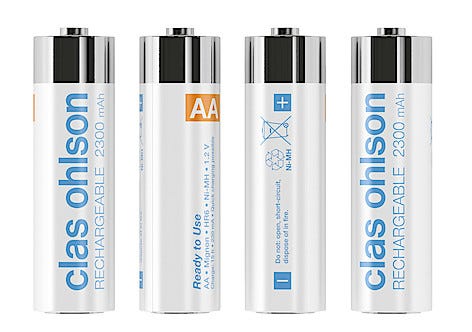 AA/HR6 ladbart batteri 