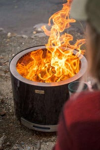 Espegard Pilar 50 bålbrenner, utendørs, 47 x 35 cm