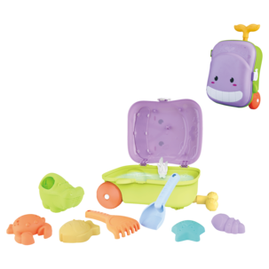 Sandleksaker med väska för vattenlek, från 3 år