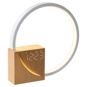 Digital vekkerklokke med oppvåkningslys