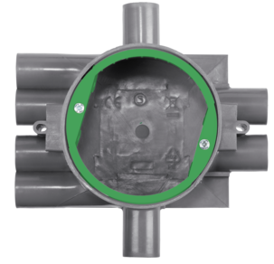 Koblingsboks, enkelgips