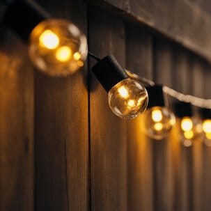 Ljusslinga glödlampor utomhus 20 varmvita LED, Northlight