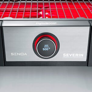 Severin Senoa DigitalBoost Kannettava sähkögrilli 3000 W