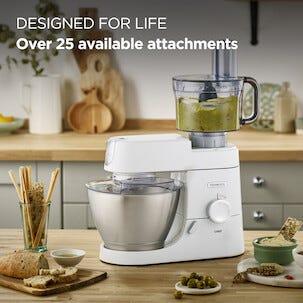 Kenwood Chef kjøkkenmaskin KVC3103W, 1000 W