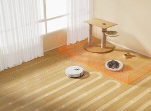 Dreame D9 Max Gen 2 robotdammsugare med mopp