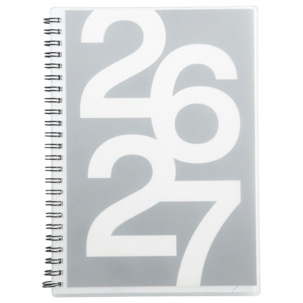 Veckokalender 26/27 A5 spiralbunden, med högtidsdagar