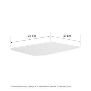 Lokk Neat til oppbevaringskurv av resirkulert plast, 36 x 27 cm