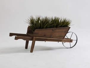 Skottkärra för dekoration