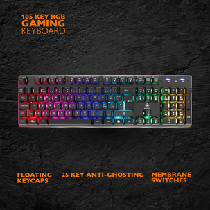 Deltaco GAM-021 RGB Pelinäppäimistö