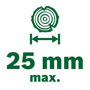 Bosch kompostkvarn med knivar, batteridriven 2x18V-25