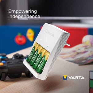 Varta Plug Charger batterilader, 2600 mAh