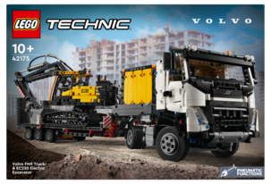 LEGO Technic Volvo FMX lastebil og EC230 elektrisk gravemaskin 42175, fra 10 år