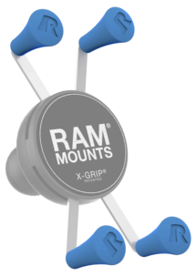 RAM X-Grip Rubber Cap Kumikiinnike ja liima, 4 kpl