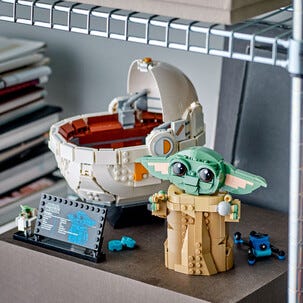 LEGO Star Wars Grogu ja leijuvaunut 75403, yli 10-vuotiaille