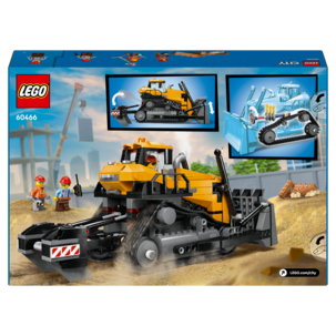 LEGO City Gul Bulldozer 60466, från 8 år