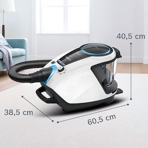 Bosch Serie 8 Pro Silence poseløs støvsuger, BGS7SIL1