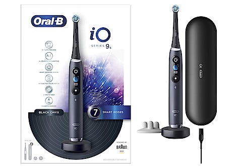 Oral-B iO 9s eltandborste, 7 borstlägen