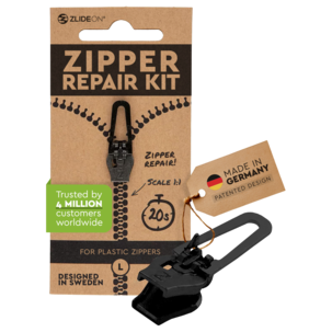 Zlideon Plastic Zipper L glidelåsglider, plast