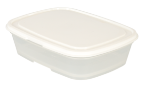 Förvaringsburkar rektangulära 3-pack, Coline