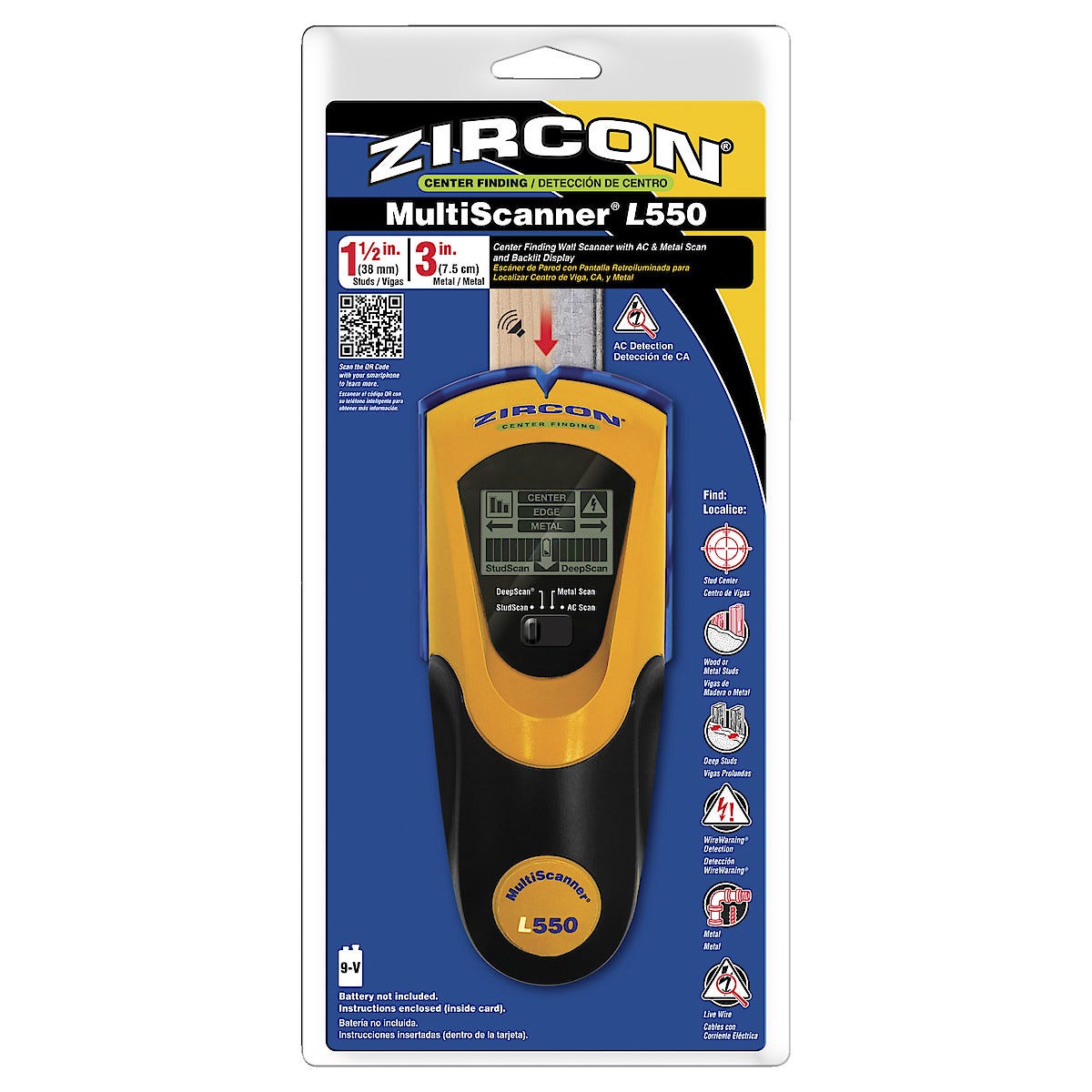 Zircon L550 OneStep multiscanner Clas Ohlson
