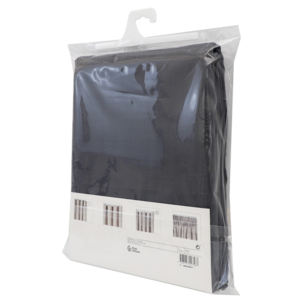 Mörkläggande gardin Blackout, mörkgrå, 1-pack
