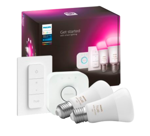 Philips Hue White and Color Ambiance Startpaket E27, Bluetooth