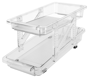Tölkkiteline jääkaappiin, 2 kerrosta, säädettävä leveys