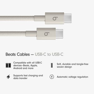 Beats USB-C- til USB-C-kabel, 1,5 m