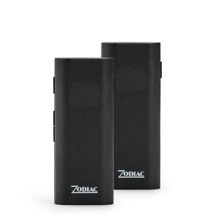 Zodiac Mini liten walkie talkie komradio, 2-pack