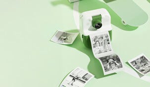 Barnkamera med utskrift