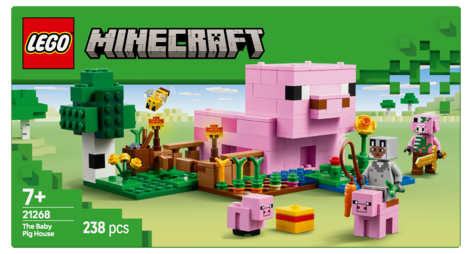 LEGO Minecraft Griskultingens hus 21268, från 7 år
