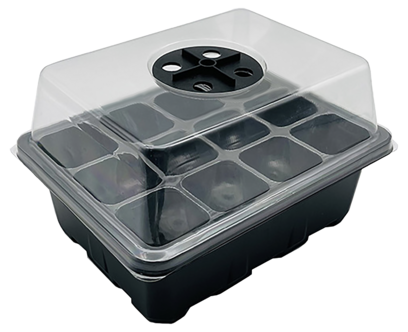 Drivhus mini inomhus, plast, 14 x 11 x 18,5 cm