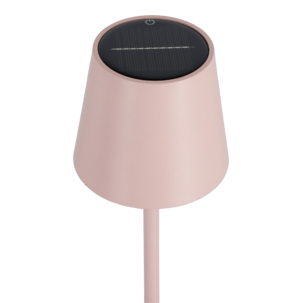 Northlight uppladdningsbar bordslampa solcell utomhus, 36,5 cm