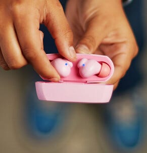 Belkin Soundform Nano V2 in ear-hörlurar för barn