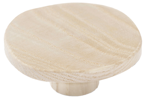 Prettypegs møbelknott Amanda 65 mm Raw, 1-pakning