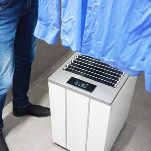 Wood's LD40 luftavfukter for kjeller og vaskerom, 100 m2