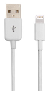 12 V-laddare Lightning för iPod/iPhone/iPad, Exibel