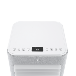 Wilfa Chill 9 Connected Siirrettävä ilmastointilaite, tuuletin ja kosteudenpoistaja, 25 m²