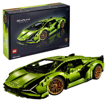 LEGO Technic Lamborghini Sián FKP 37 sportsbil 42115, fra 18 år