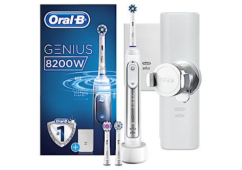 Sähköhammasharja Oral-B Genius 8200W Silver