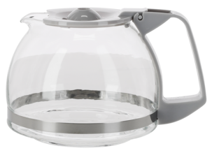 Glaskanne til 44-4974-1, 0,6 l, hvit