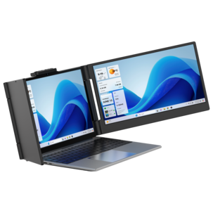 Exibel Dual monitor portabel skärm till laptop, 14,1 tum