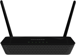 Trådlös router med ADSL2+modem Netgear D1500