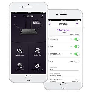 Trådlös router AC, Netgear R6260